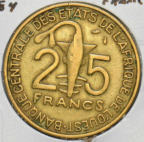 West African States 1984 25 Francs 903851 combine shipping