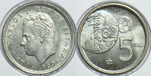 Spain 1981 5 Pesetas 153841 combine shipping
