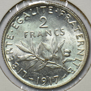 France 1917 2 Francs 294219 combine shipping