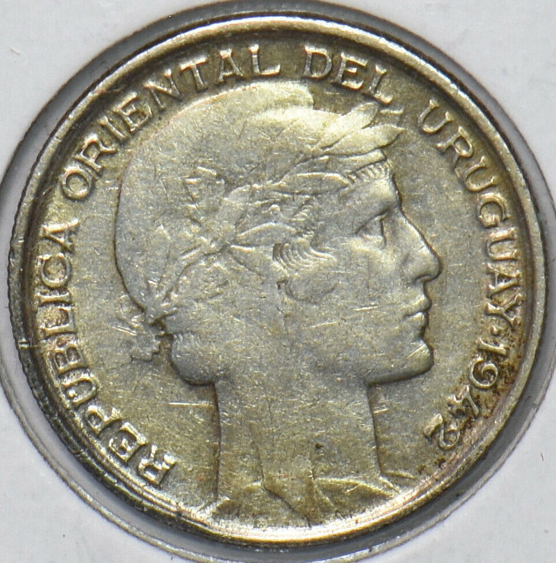 Uruguay 1942 20 Centesimos 194758 combine shipping