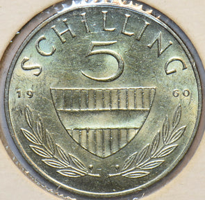 Austria 1960 5 Schilling Horse animal 192856 combine shipping