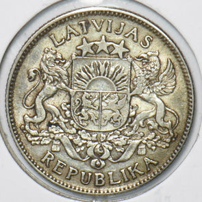 Latvia 1924 Lats 295664 combine shipping