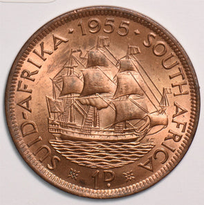 South Africa 1955 Penny 299367 combine shipping