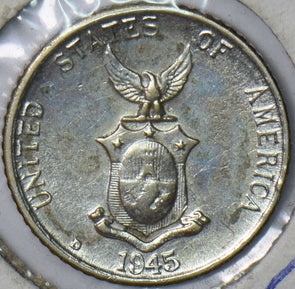 Philippines 1945 10 Centavos Eagle animal  901899 combine shipping