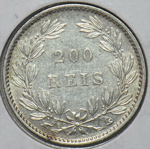 Portugal 1887 200 Reis 295973 combine shipping