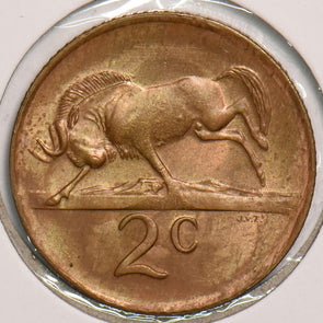 South Africa 1976 2 Cents Wildebeest 199272 combine shipping