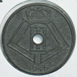 Belgium 1946 25 Centimes 0 240921 combine shipping