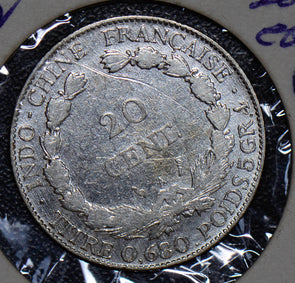 French Indo China 1922 20 Cents  190409 combine shipping