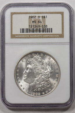 1902-O Morgan Dollar Silver NGC MS64 NG1721
