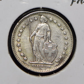Switzerland 1951 1/2 Franc  900765 combine shipping