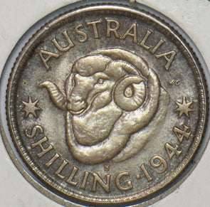 Australia 1944 S Shilling Merino animal 195126 combine shipping