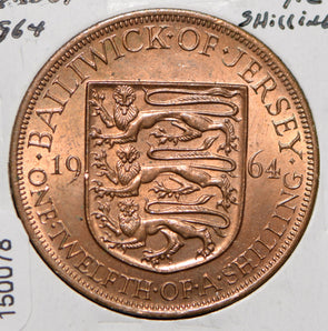 Jersey 1964 1/12 Shilling  150078 combine shipping