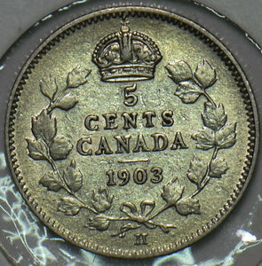 Canada 1903 H 5 Cents 297556 combine shipping