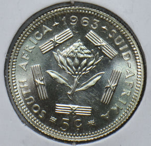 South Africa 1963 5 Cents 294510 combine shipping