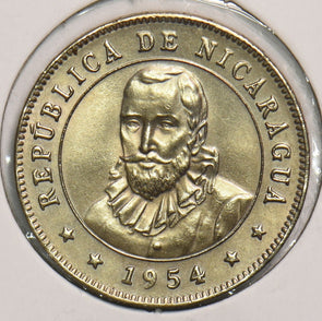Nicaragua 1954 25 Centavos 199137 combine shipping