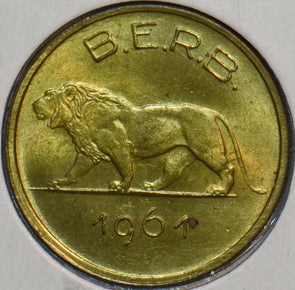 Burundi 1961 Franc Lion animal Rwanda and Burundi 297429 combine shipping