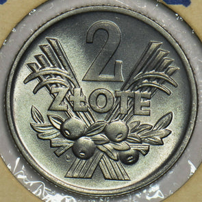 Poland 1960 2 Zlote UNC 298327 combine shipping