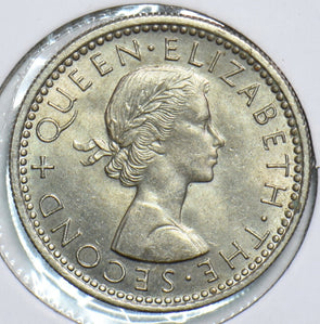 New Zealand 1965 6 Pence Huia Bird 198199 combine shipping