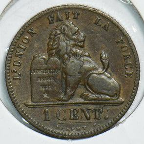 Belgium 1862 Centime Lionanimal 240908 combine shipping