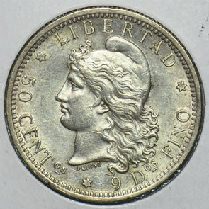 Argentina 1883 50 Centavos A0103 combine shipping