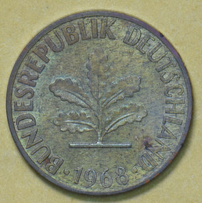 Germany 1968 5 Pfennig 191960 combine shipping