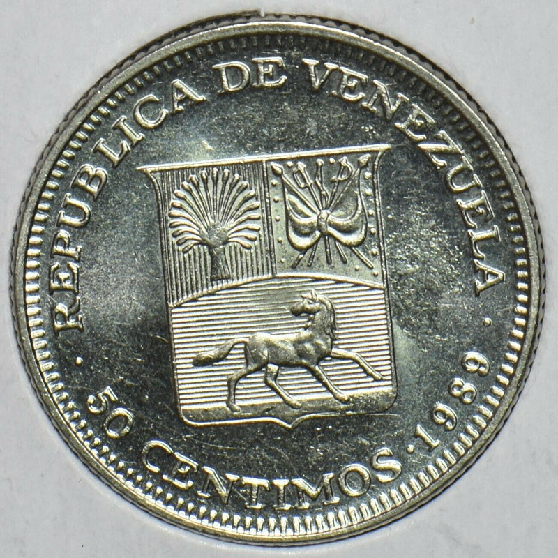 Venezuela 1989 50 Centimos 152693 combine shipping