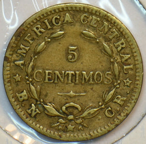 Costa Rica 1942 5 Centimos 152271 combine shipping