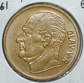Norway 1961 5 Ore BU Elk 198546 combine shipping