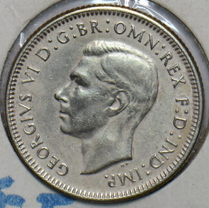 Australia 1943 S Shilling Merino ram animal 902628 combine shipping