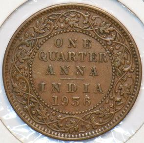 British India 1936 1/4 Anna 151286 combine shipping