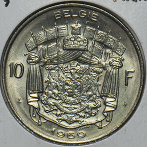 Belgium 1969 10 Francs 195856 combine shipping