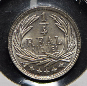 Guatemala 1900 1/4 Real  291872 combine shipping