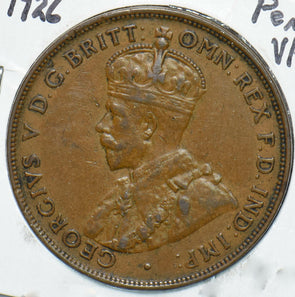 Australia 1926 Georgivs V Penny 292879 combine shipping