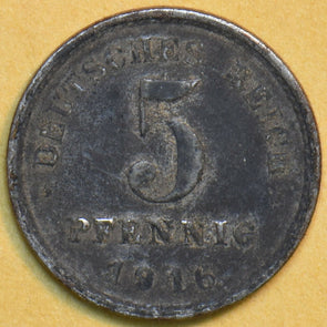 Germany 1916 5 Pfennig Eagle animal 902667 combine shipping