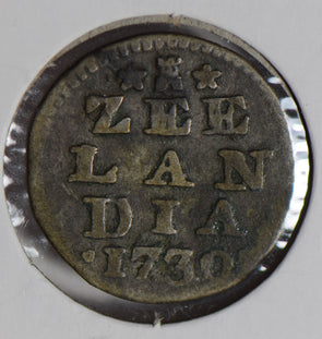 Netherlands 1730 2 Stuiver zeeland N0147 combine shipping