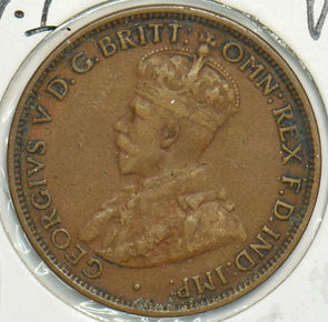 Australia 1917 I 1/2 Half Penny 0 904406 combine shipping