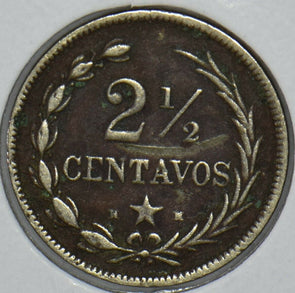 Dominican Republic 1888 2.5 Centavos 2 1/2 290734 combine shipping