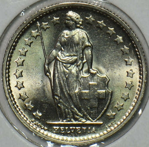 Switzerland 1971 1/2 Franc BU 196373 combine shipping