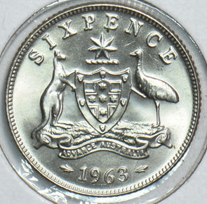 Australia 1963 6 Pence 241132 combine shipping