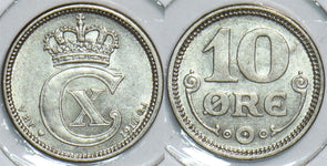 Denmark 1918 10 Ore 198329 combine shipping