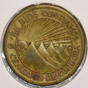 Nicaragua 1943 5 Centavos 199155 combine shipping