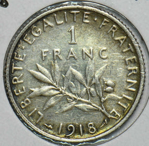 France 1918 Franc 197231 combine shipping