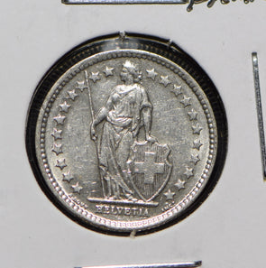 Switzerland 1960 1/2 Franc  191740 combine shipping