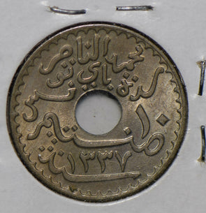 Tunisia 1919 10 Centimes  290621 combine shipping