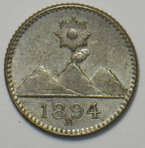 Guatemala 1894 1/4 Real 292885 combine shipping