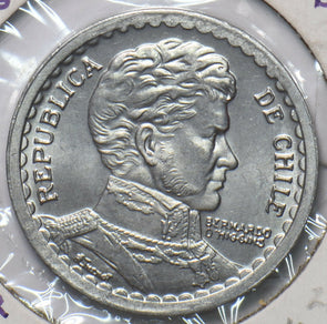 Chile 1956 S Peso BU Y 52 294897 combine shipping