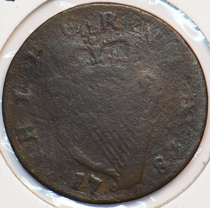 Ireland 1783 1/2 Penny 195031 combine shipping
