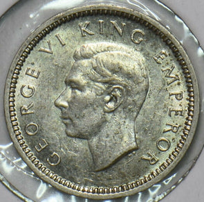 New Zealand 1940 3 Pence 196449 combine shipping