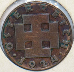 Austria 1924 200 Kronen 903459 combine shipping