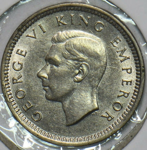 New Zealand 1943 3 Pence 196450 combine shipping